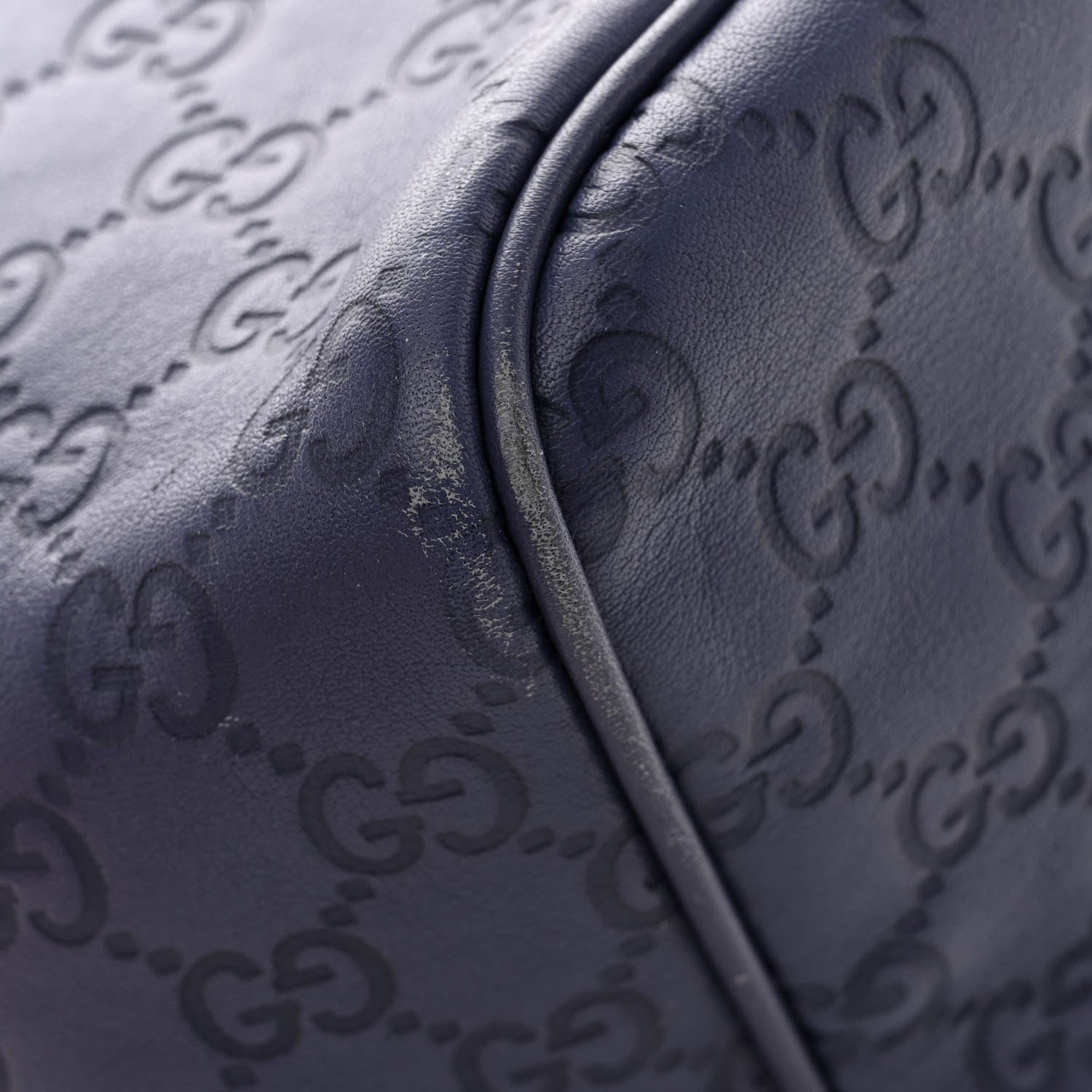 Gucci Guccissima Medium Joy Boston Blue 12 of 13