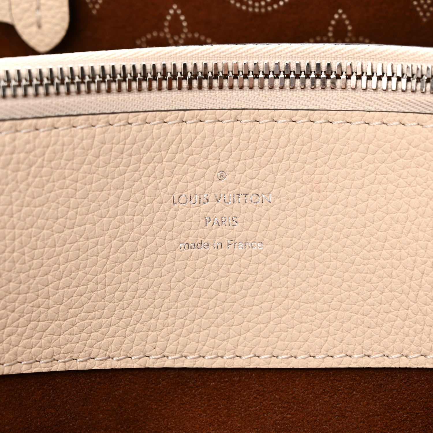 Louis Vuitton Mahina Bella Tote Creme Beige 6 of 10