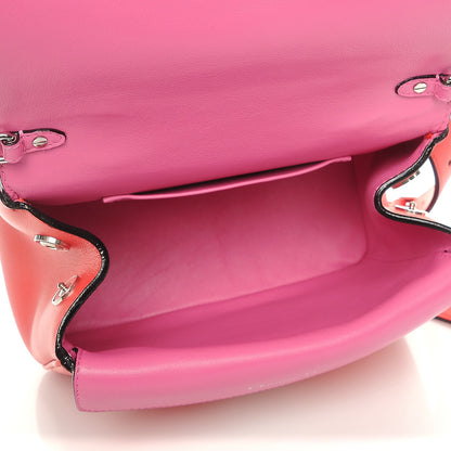 Christian Dior Calfskin Mini Be Dior Flap Coral 5 of 7