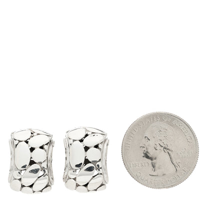 John Hardy Sterling Silver Kali Pebble Earrings 2 of 4