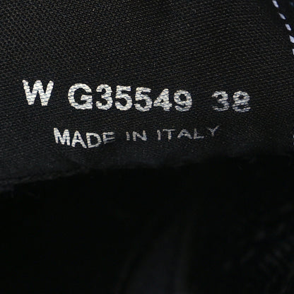 Chanel Fabric Logo Sneakers 38 Black 7 of 7