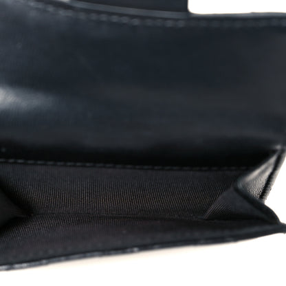 Chanel Lambskin Quilted Double Flap Wallet Black 7 of 11