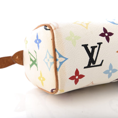 Louis Vuitton Monogram Multicolor Mini Sac HL Speedy White 5 of 8