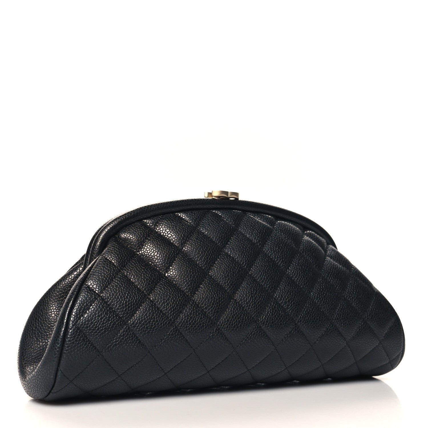 Chanel Caviar Quilted Timeless Clutch Black 3 of 11
