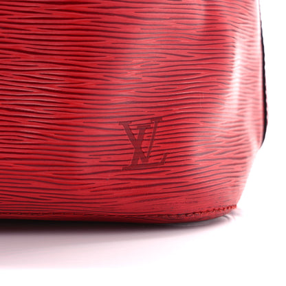 Louis Vuitton Epi Petit Noe Castillan Red 7 of 9