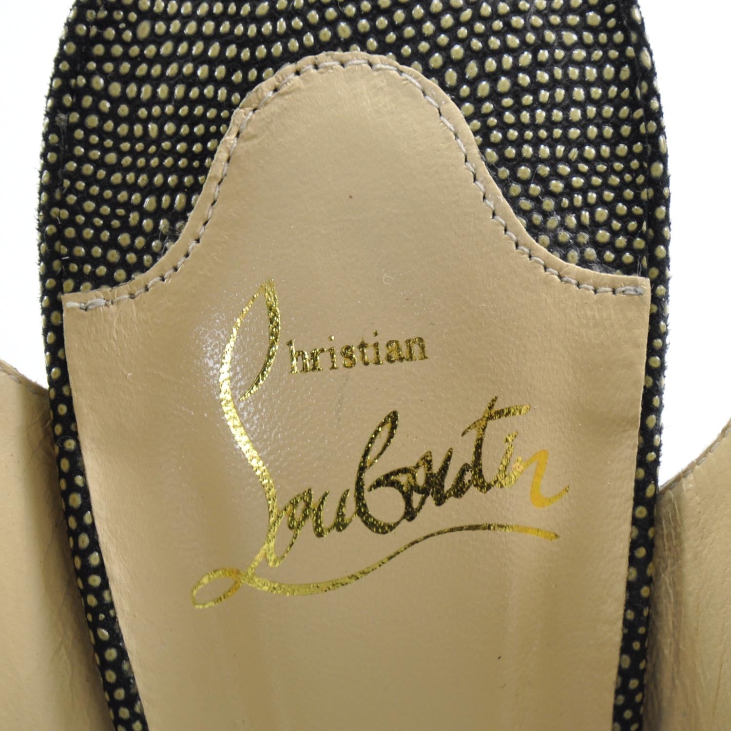 Christian Louboutin Leather New Marpoil 120 Slingback Pumps 39 6 of 6