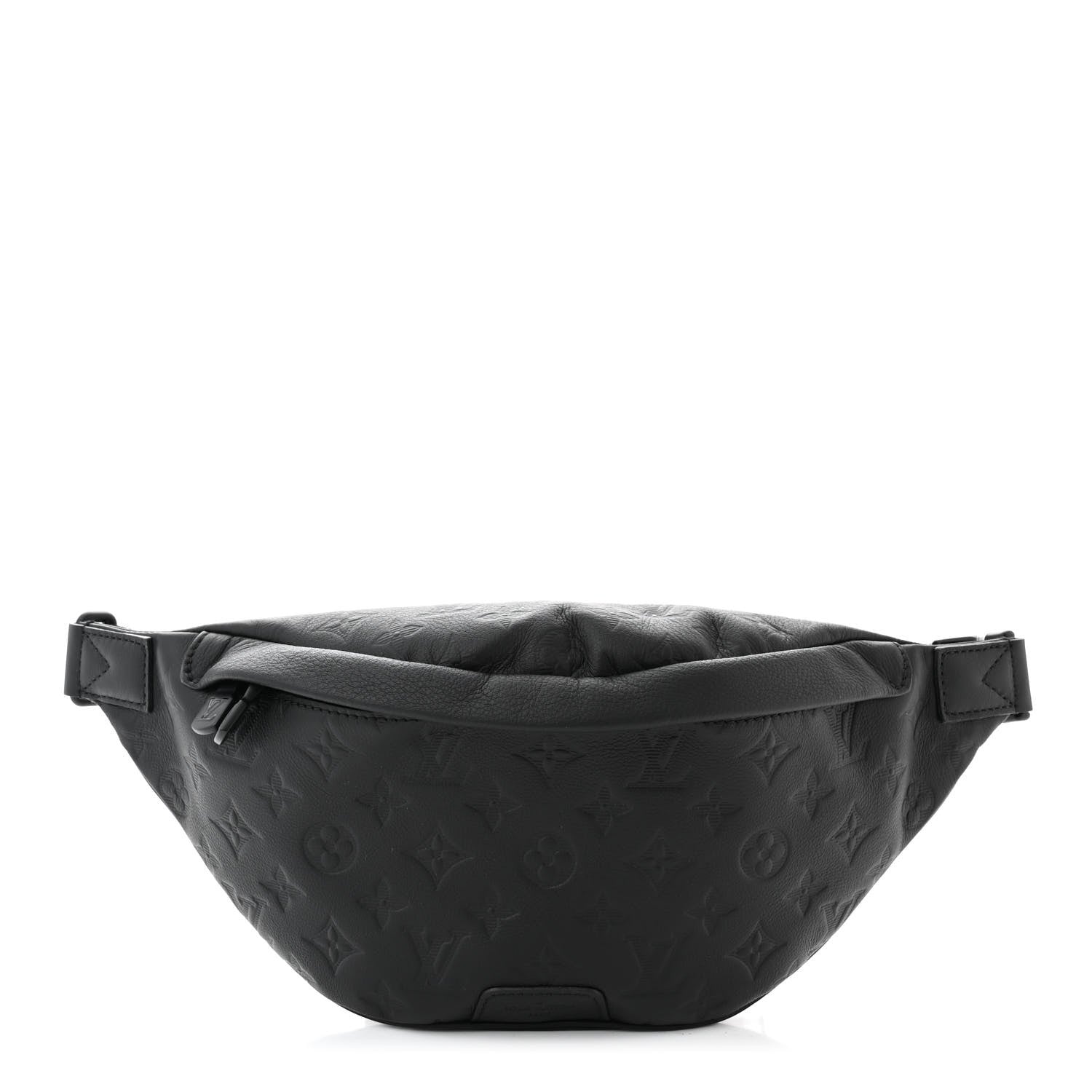 Louis Vuitton Calfskin Monogram Shadow Discovery Bumbag Black 1 of 9
