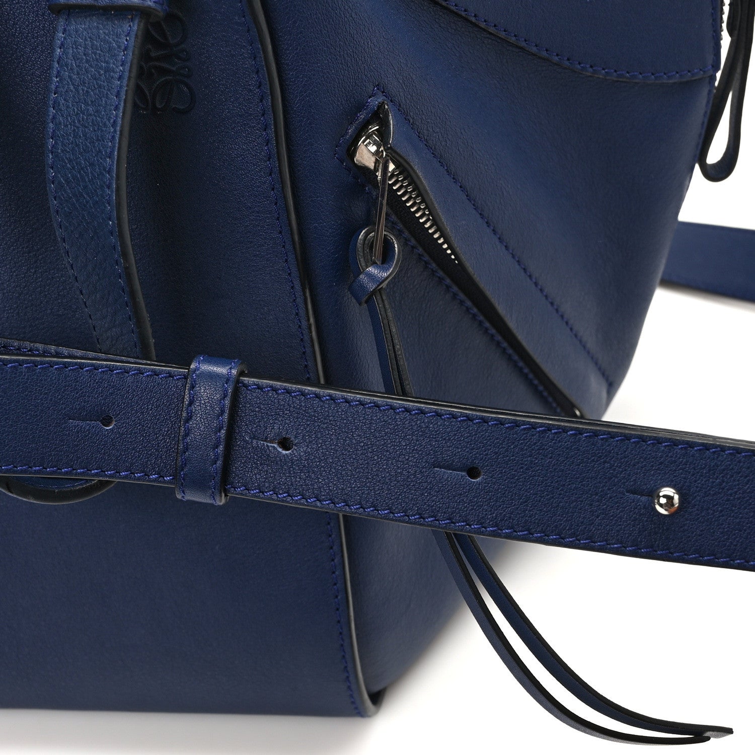 Loewe Calfskin Small Hammock Shoulder Bag Marine 11 of 12