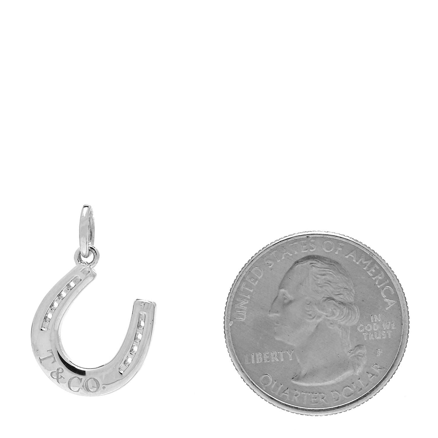 Sterling Silver Horseshoe Charm