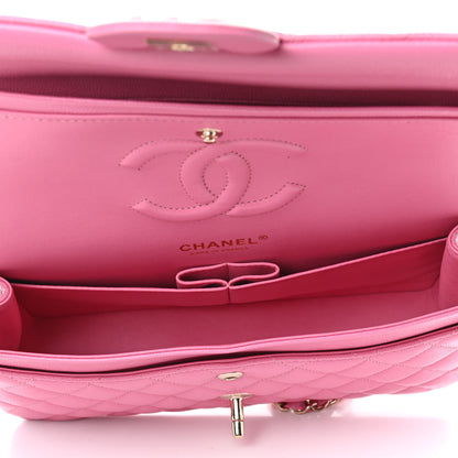 Chanel Caviar Quilted Medium Double Flap Pink 6 of 8