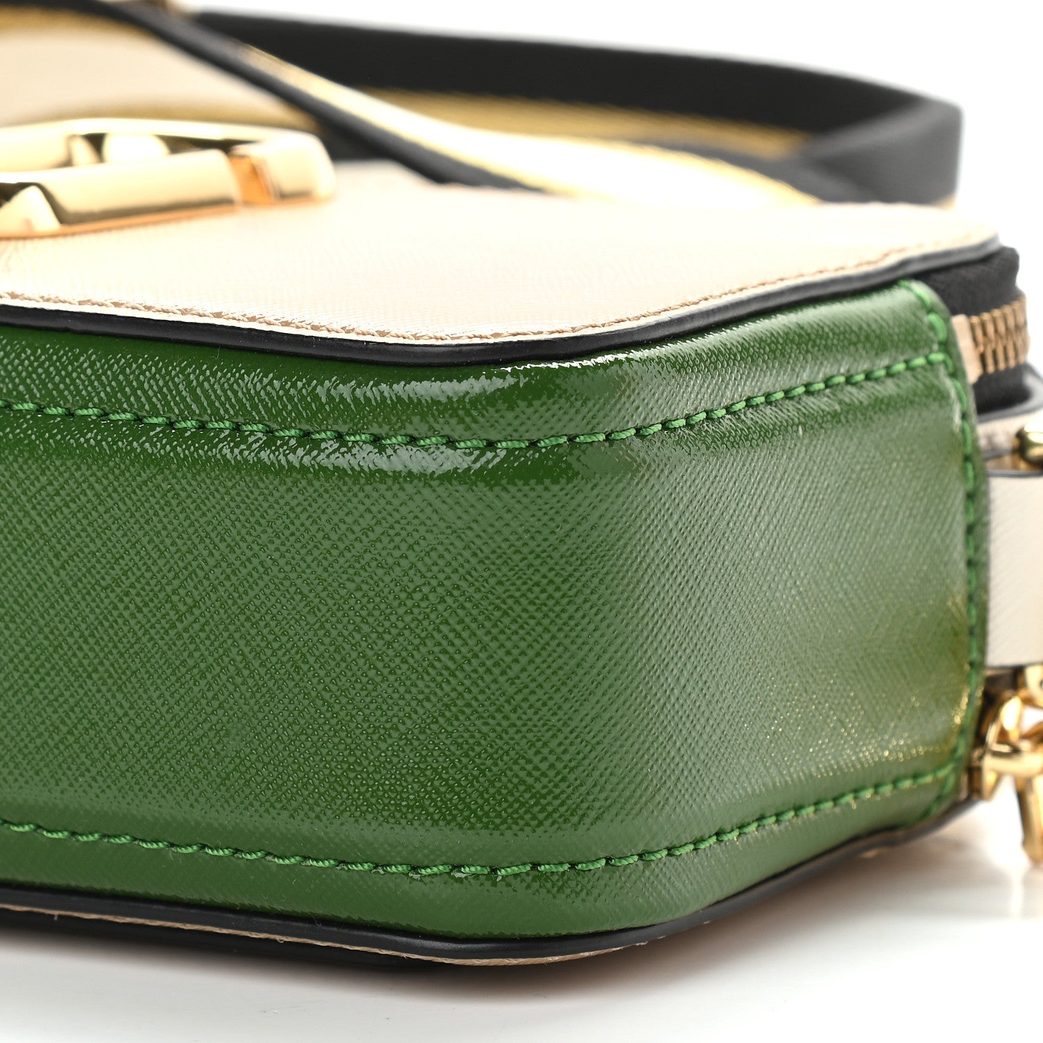 Marc Jacobs Saffiano Small Snapshot Camera Bag Sand Castle Multicolor 9 of 9