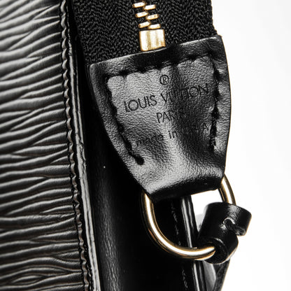 Louis Vuitton Epi Pochette Accessories 24 Black 6 of 8