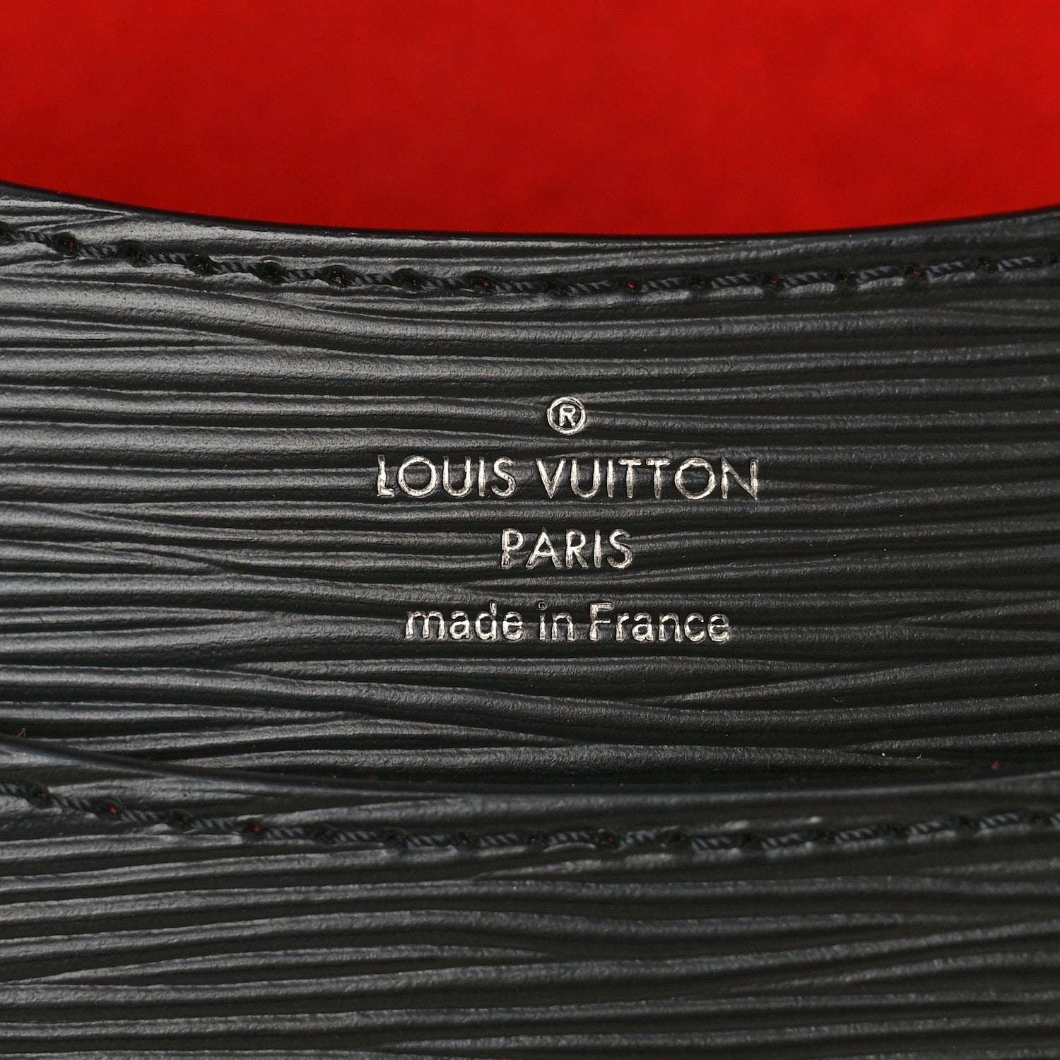 Louis Vuitton Epi Neo Monceau Black Coquelicot 6 of 8