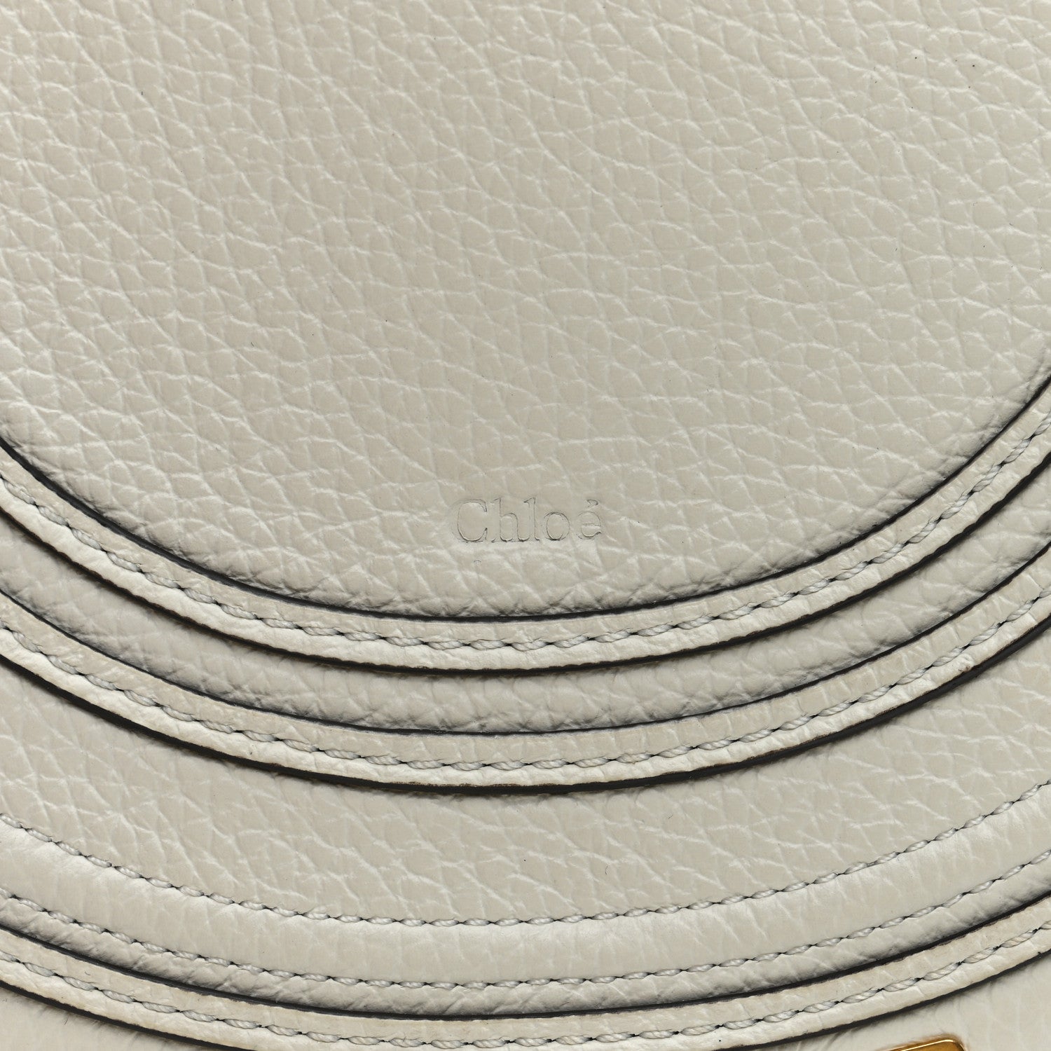 Chloe Raffia Calfskin Marcie Basket Small Marcie Round Crossbody Bag White 6 of 12