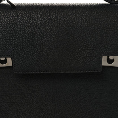 Delvaux Grained Calfskin GM Tempete Satchel Black 8 of 10