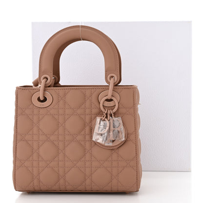 Christian Dior Ultra Matte Calfskin Cannage Small My ABCDior Lady Dior Beige 11 of 11