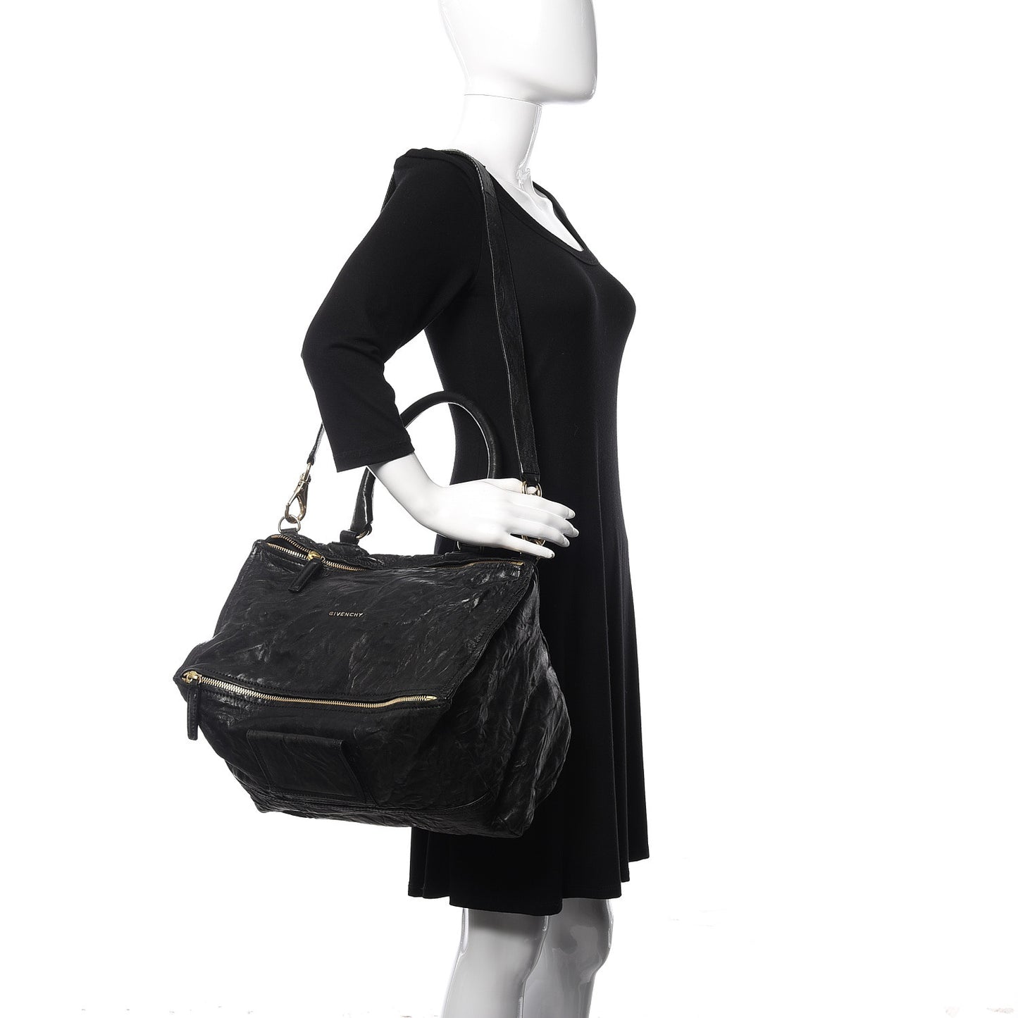Tumbled Sheepskin Large Pandora Black