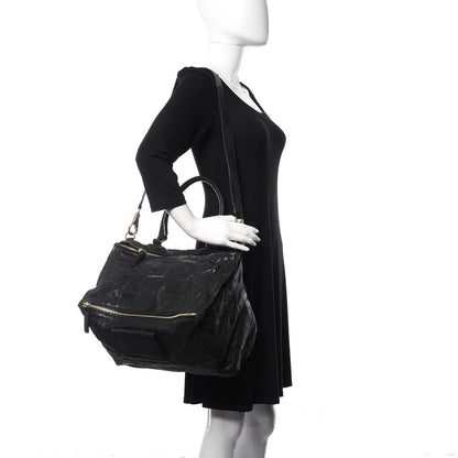 Givenchy Tumbled Sheepskin Large Pandora Black 2 of 18