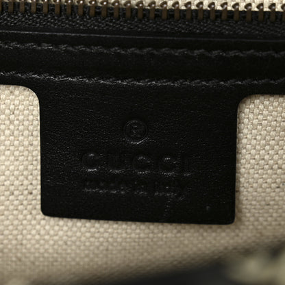 Gucci X BALENCIAGA Calfskin Matelasse Logo Print Small GG Marmont Shoulder Bag Black 6 of 10