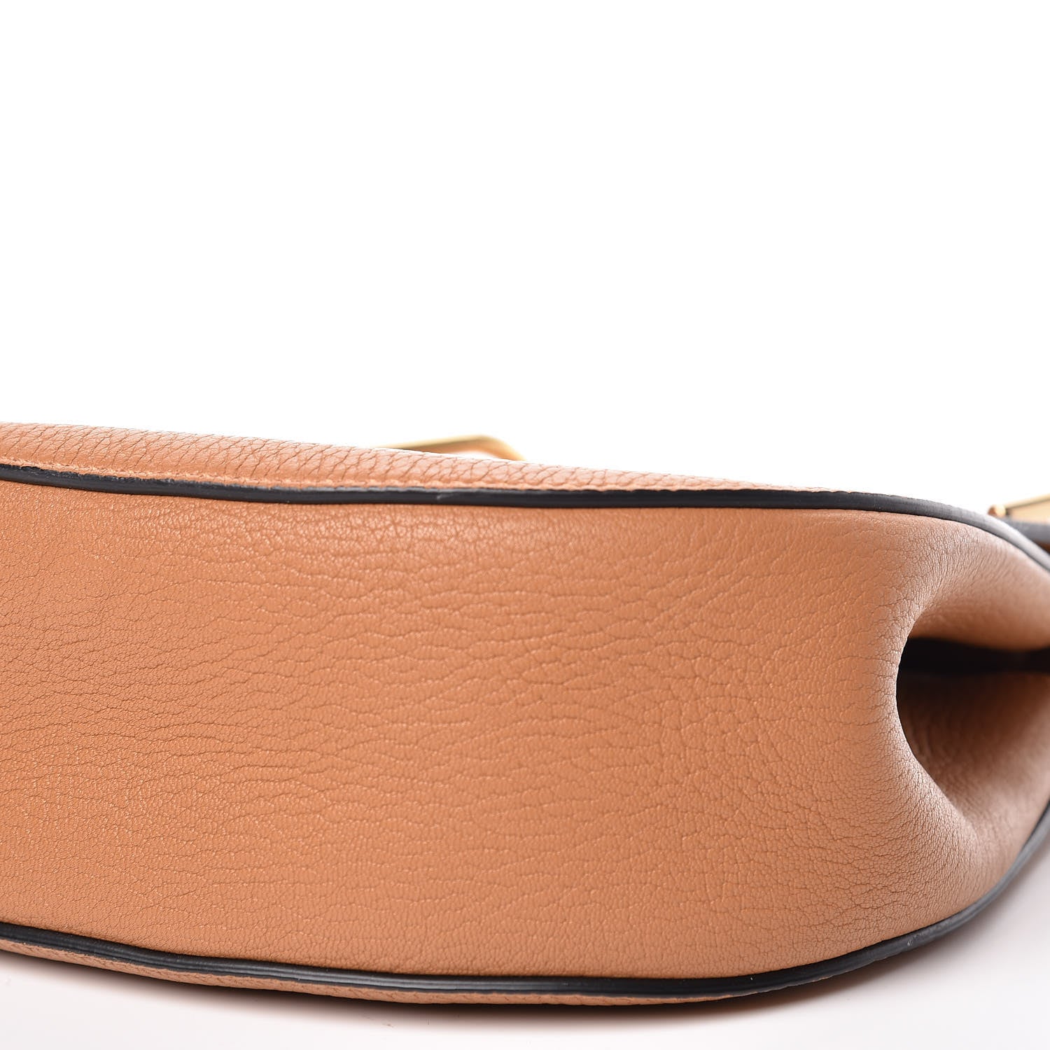 Chloe Grained Lambskin Drew Shoulder Bag Gingerbread 9 of 9