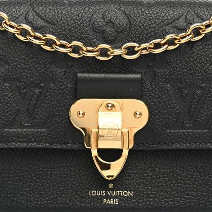 Louis Vuitton Empreinte Vavin Chain Wallet Black 10 of 11