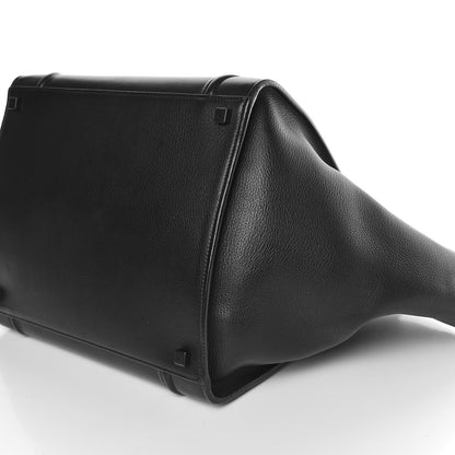 Celine Grained Calfskin Medium Phantom Luggage Black 12 of 12