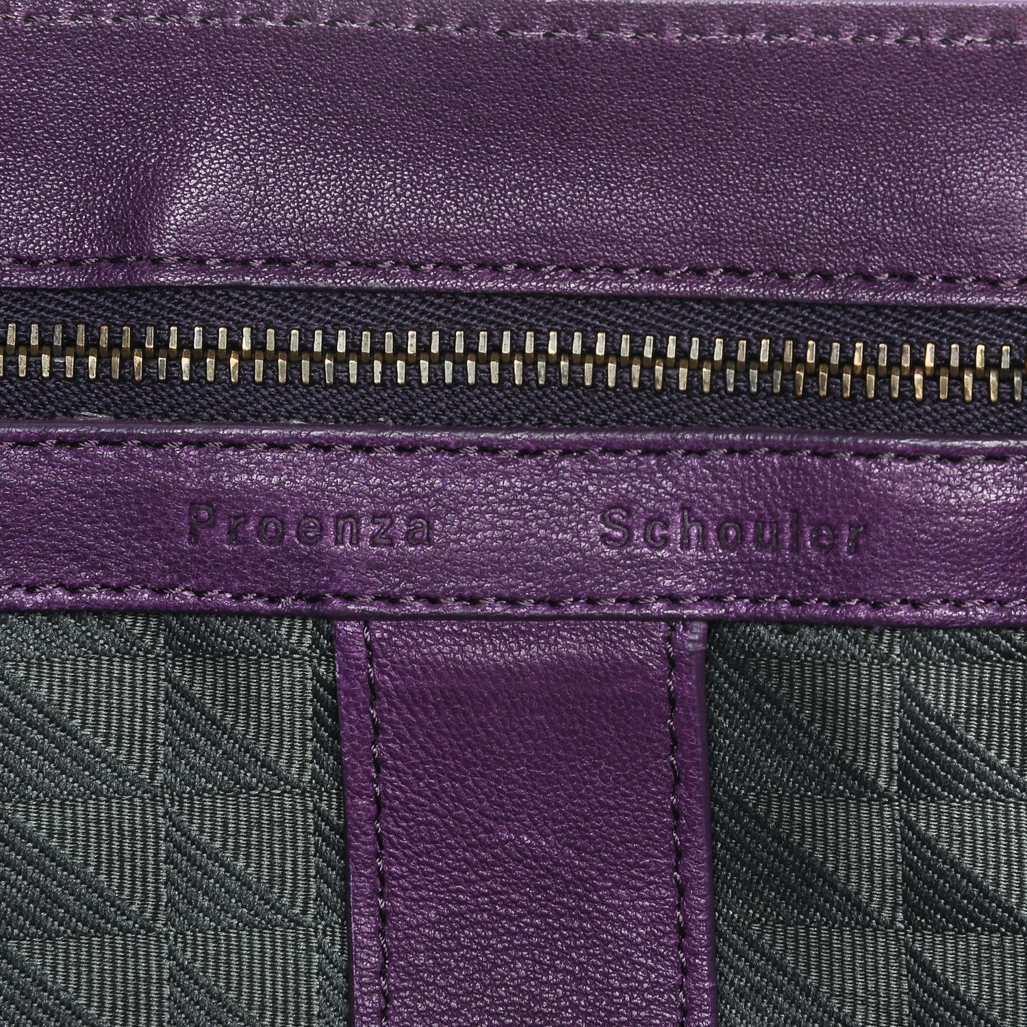 Proenza Schouler Lambskin Medium PS1 Satchel Veruca Salt 6 of 8