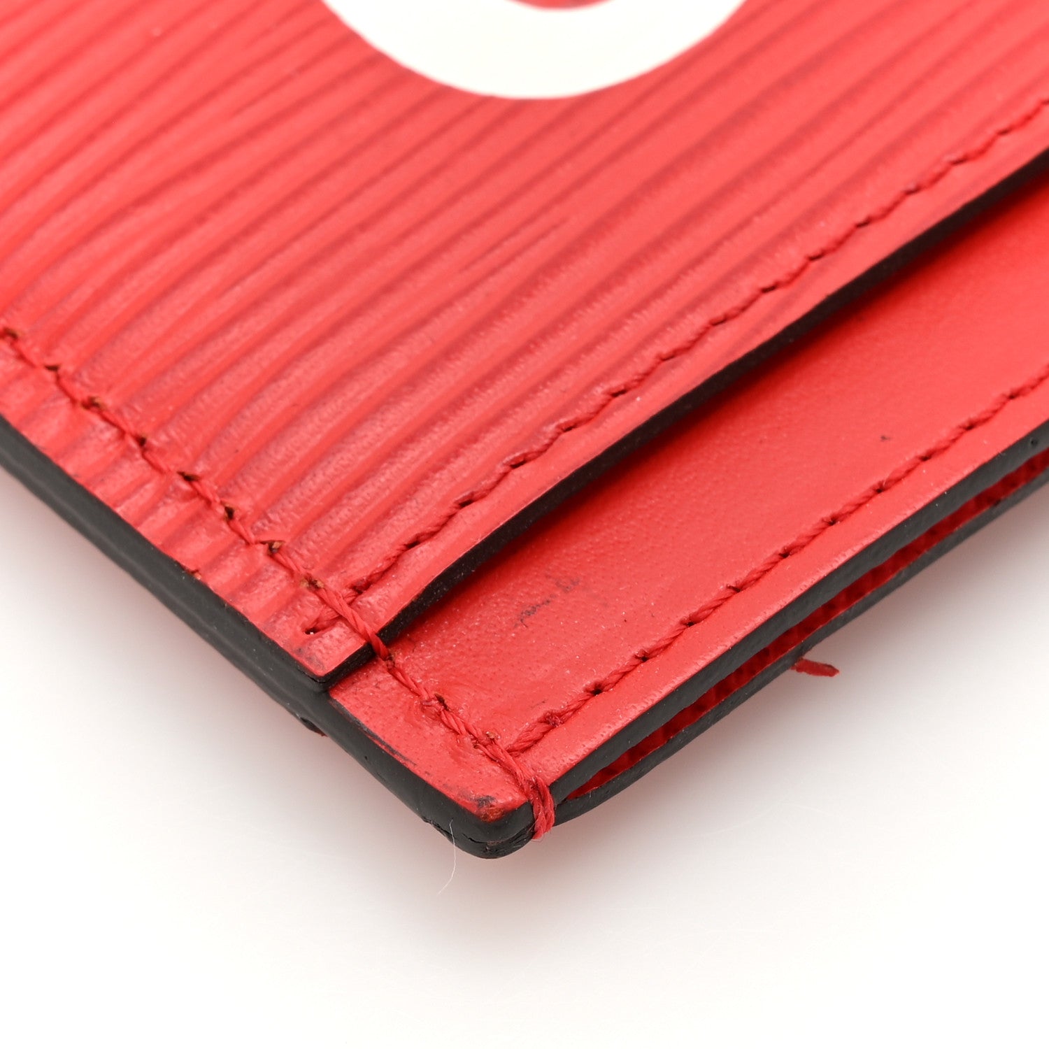 Louis Vuitton X SUPREME Epi Card Holder Red 10 of 10