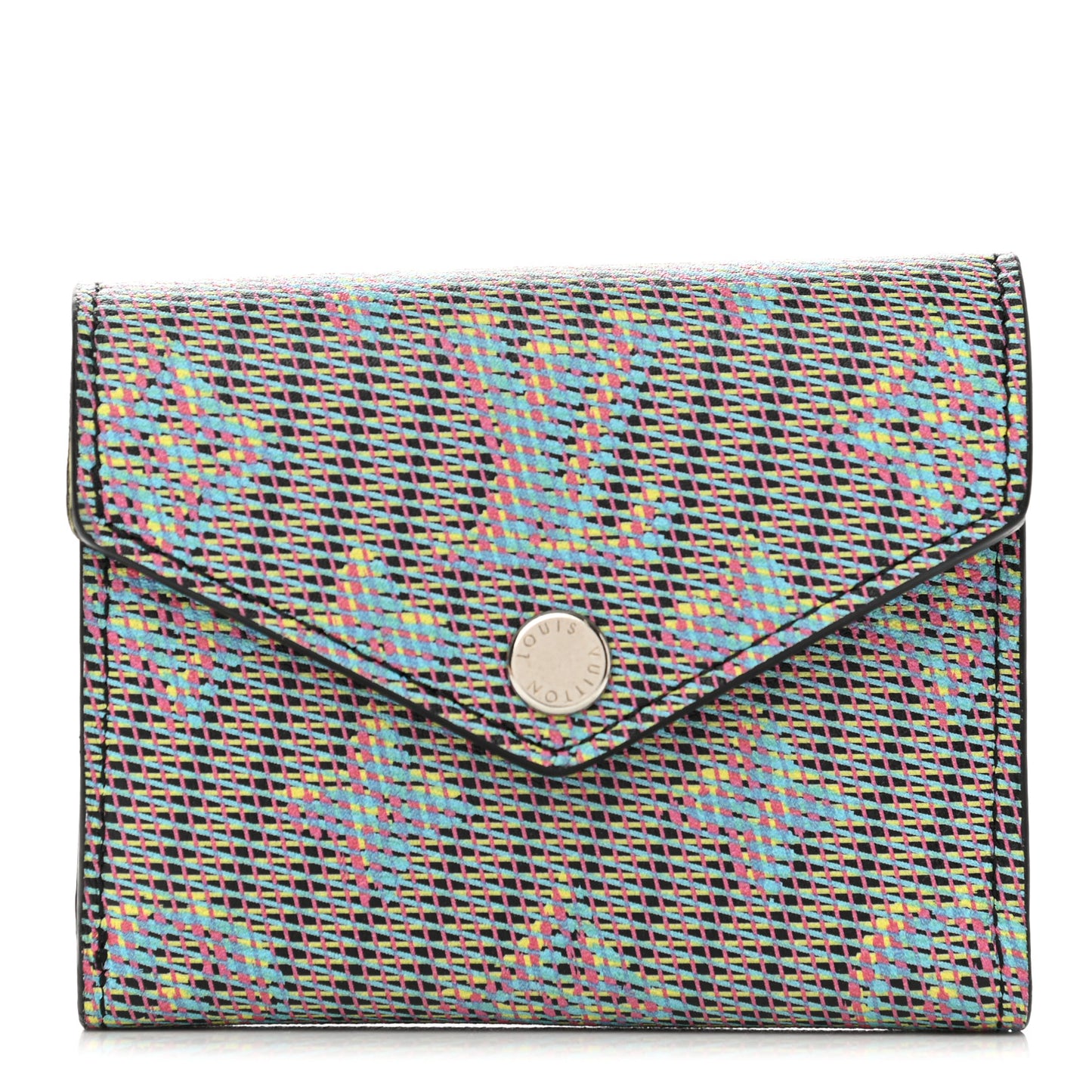 Monogram LV Pop Zoe Wallet Blue