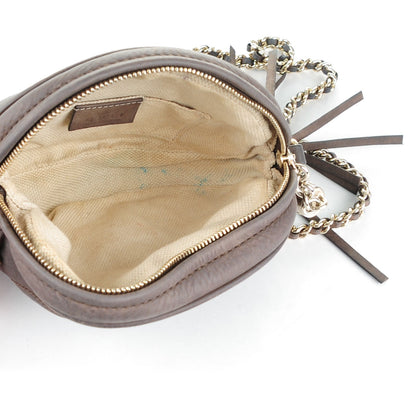 Gucci Vitello Range Mini Soho Chain Bag Grey Field 5 of 8