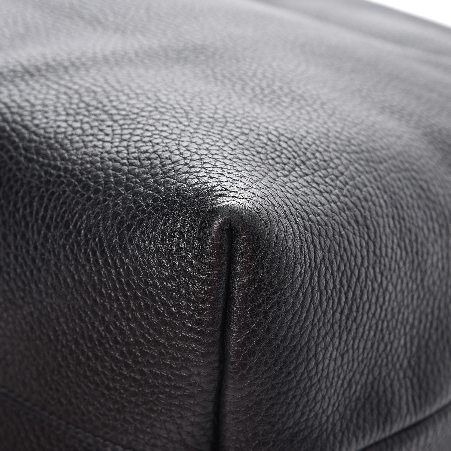 Burberry Grainy Calfskin Medium Cale Hobo Black 12 of 14