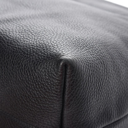 Burberry Grainy Calfskin Medium Cale Hobo Black 12 of 14