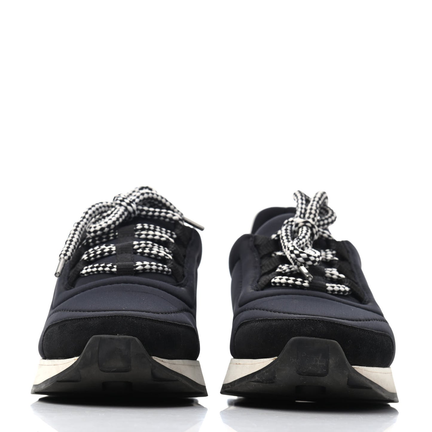 Technical Canvas Sneakers 38 Black