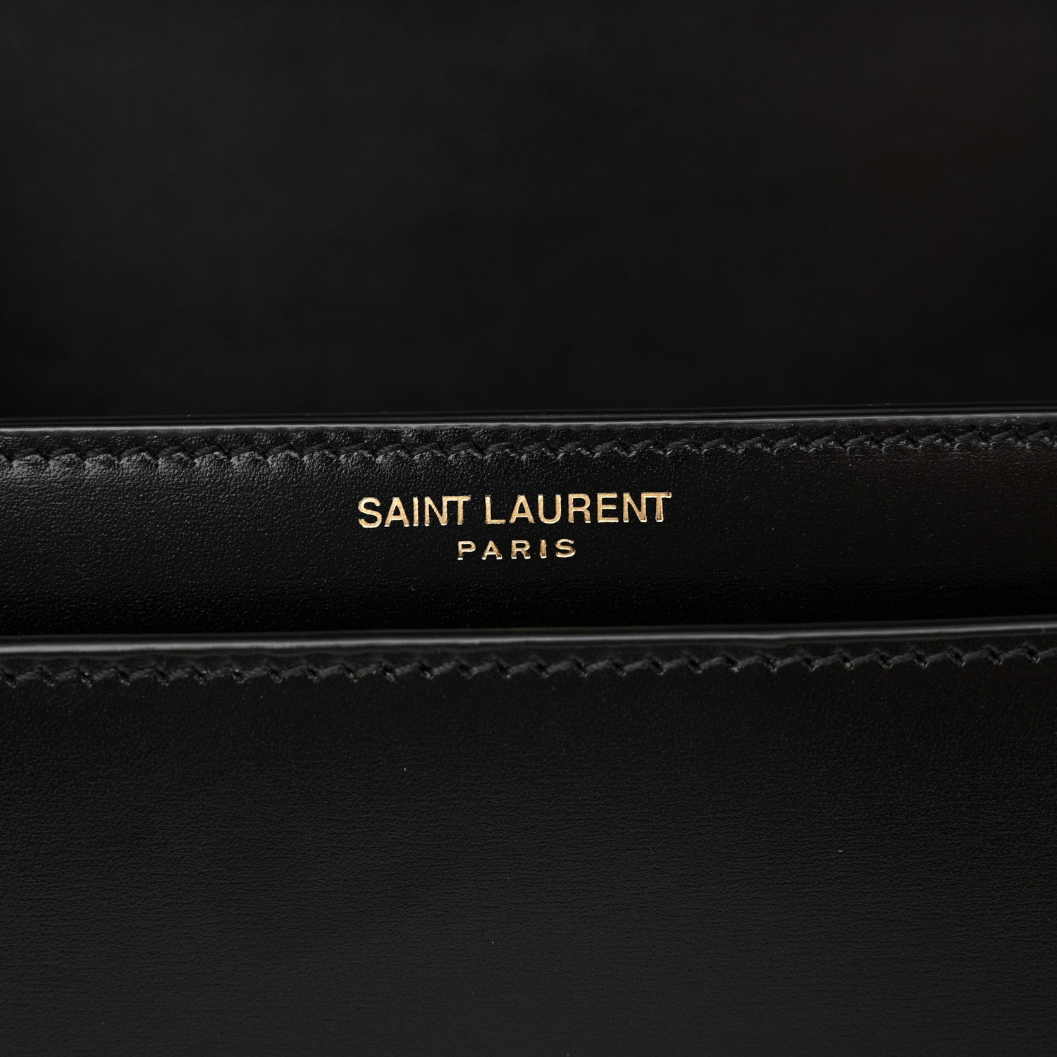 Saint Laurent Box Calfskin Voltaire Top Handle Crossbody Bag Black 6 of 11