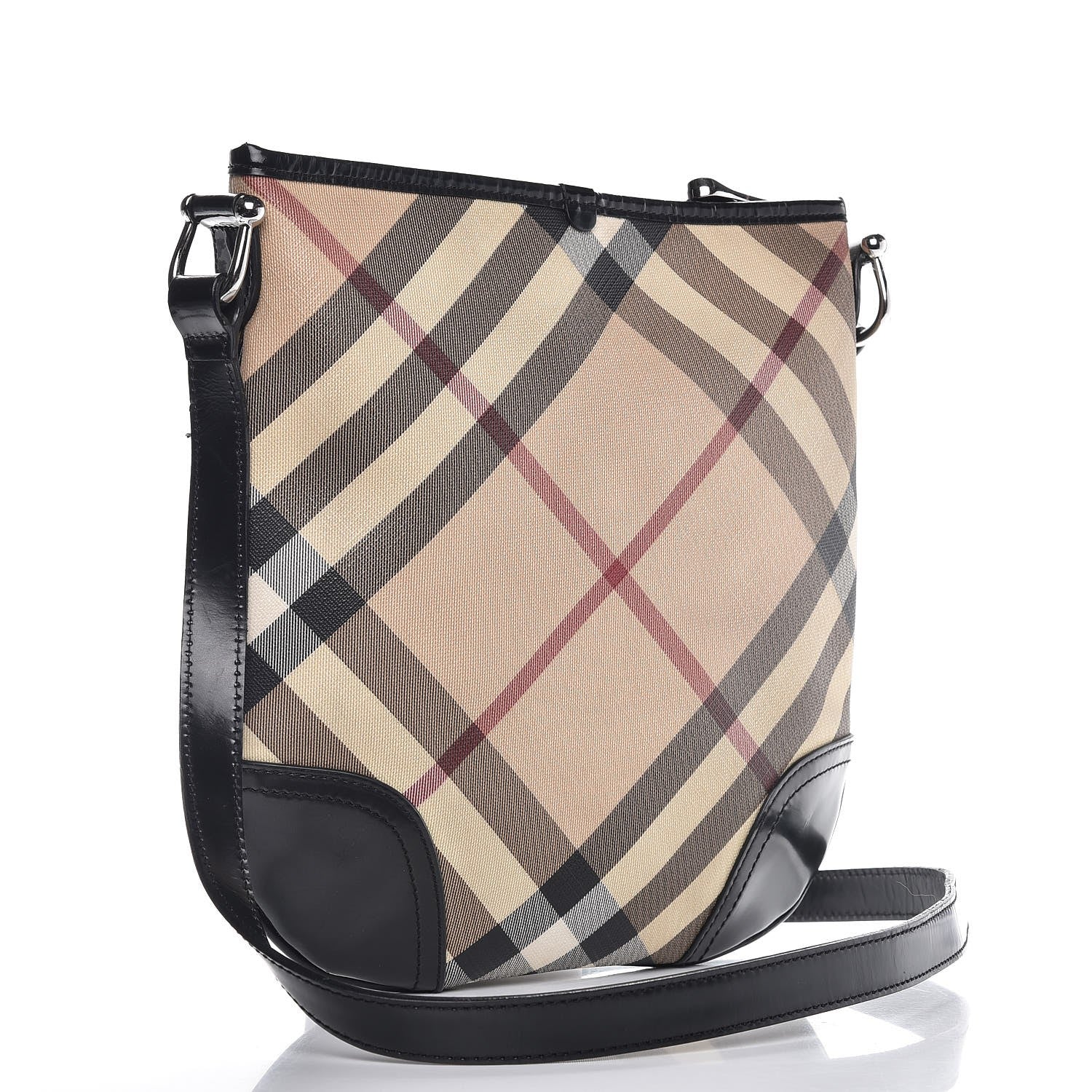 Burberry Supernova Check Small Dryden Crossbody Bag Black 3 of 12