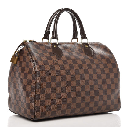 Louis Vuitton Damier Ebene Speedy 30 3 of 14