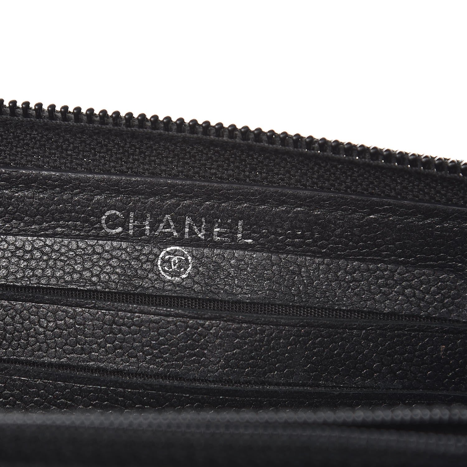 Chanel Caviar Quilted Boy Small Zip Around Wallet So Black 20 of 21