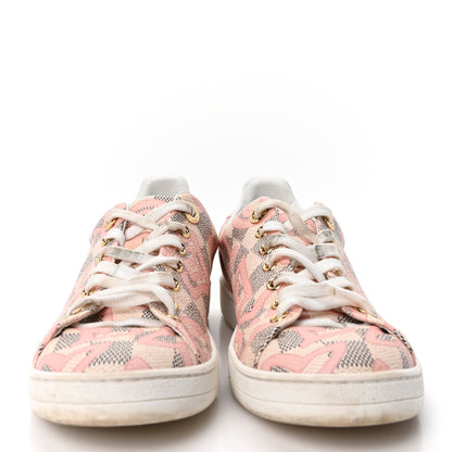 Louis Vuitton Damier Azur Tahitienne Bora Bora Sneakers 36 Rose Ballerine 3 of 9