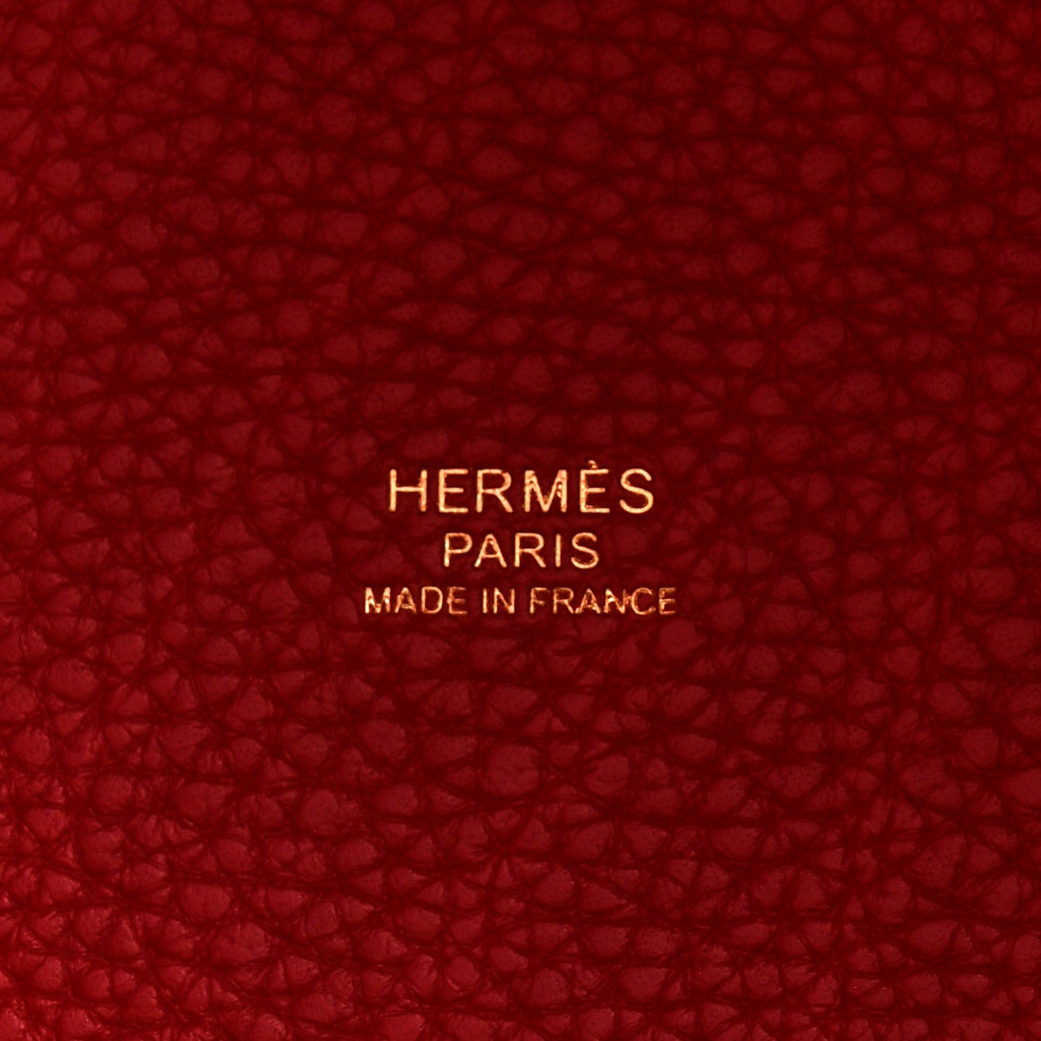 Hermes Taurillon Clemence Picotin Lock 22 MM Rouge Casaque 6 of 12