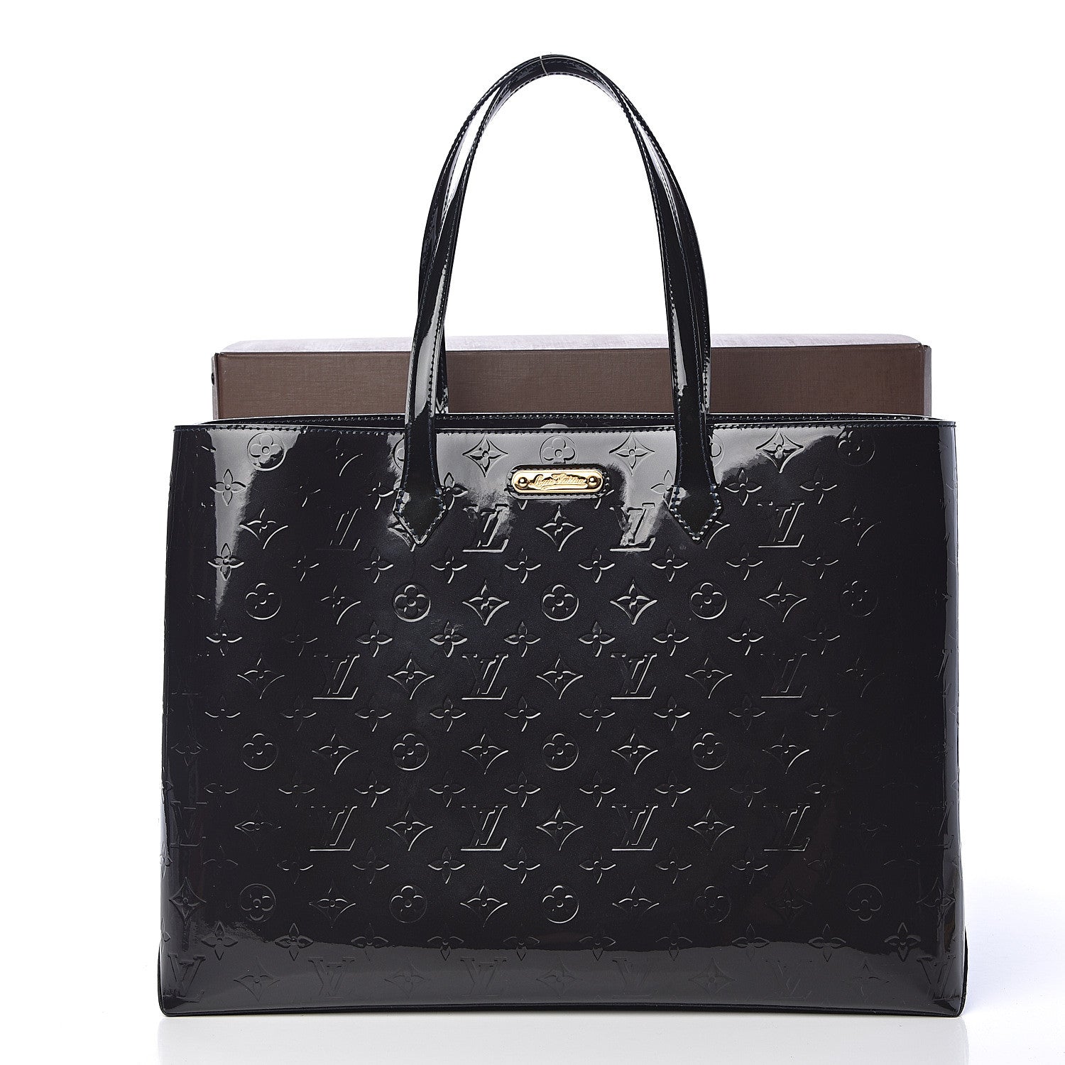 Louis Vuitton Vernis Wilshire GM Blue Infini 12 of 12