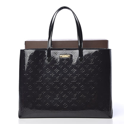Louis Vuitton Vernis Wilshire GM Blue Infini 12 of 12