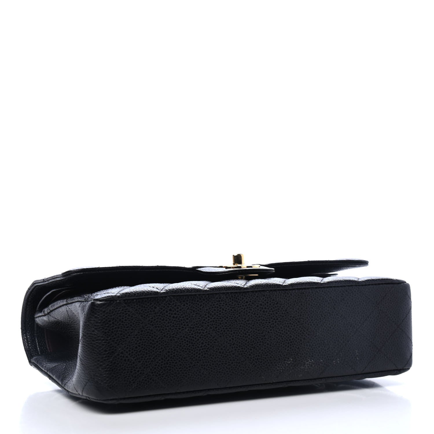 Chanel Caviar Quilted Medium Double Flap Black 3 of 5
