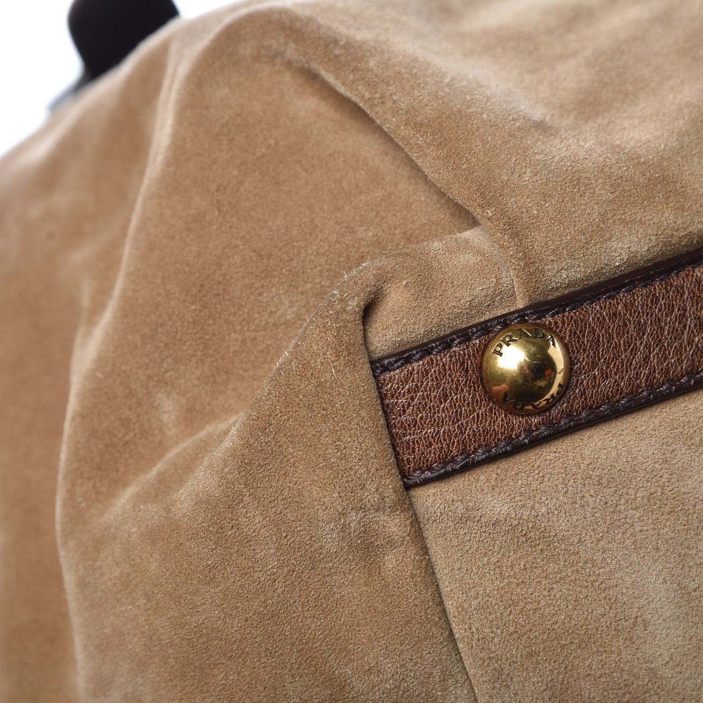 Scamosciato Suede Satchel Light Brown