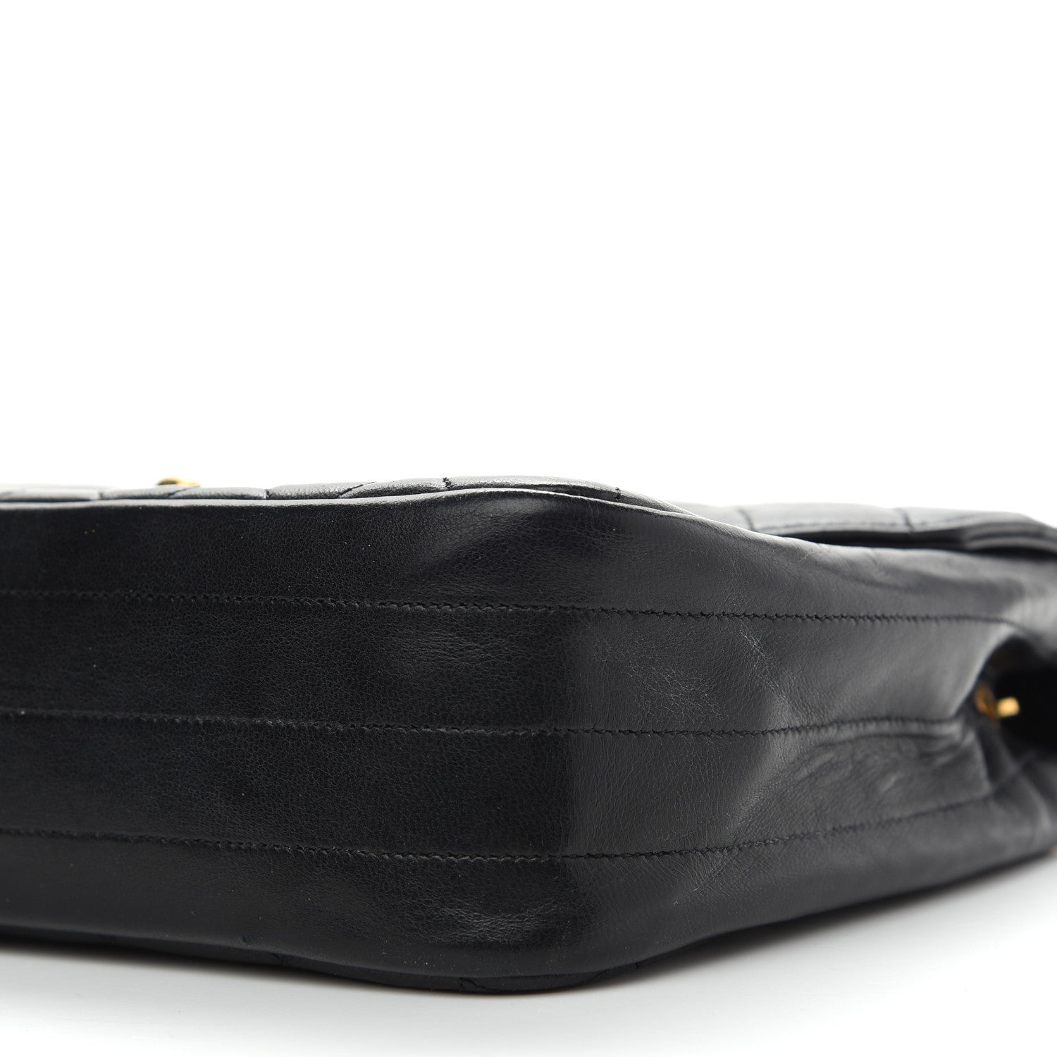 Chanel Lambskin Quilted Small Single Flap Black 9 of 10