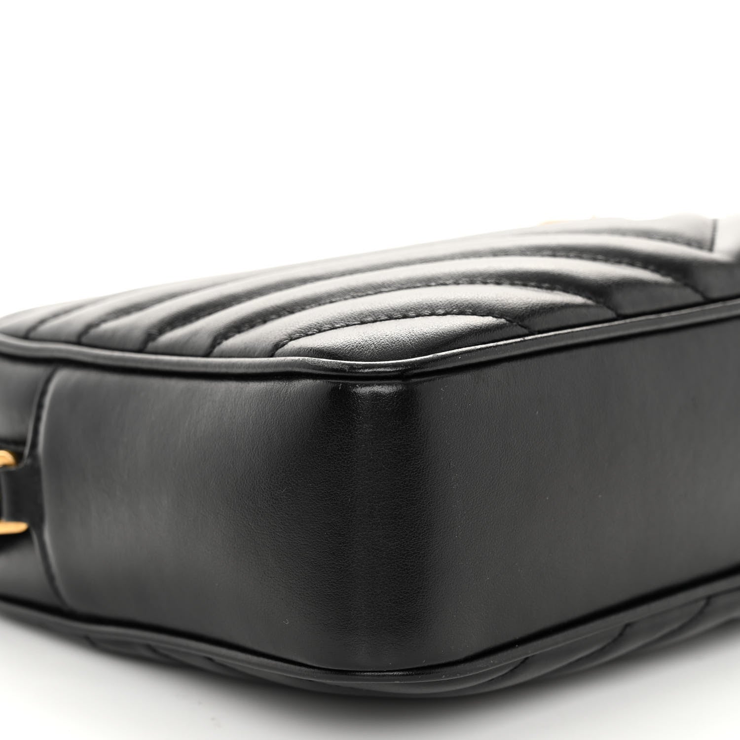 Saint Laurent SAINT LAURENT Calfskin Matelasse Monogram Lou Camera Bag Black 9 of 10