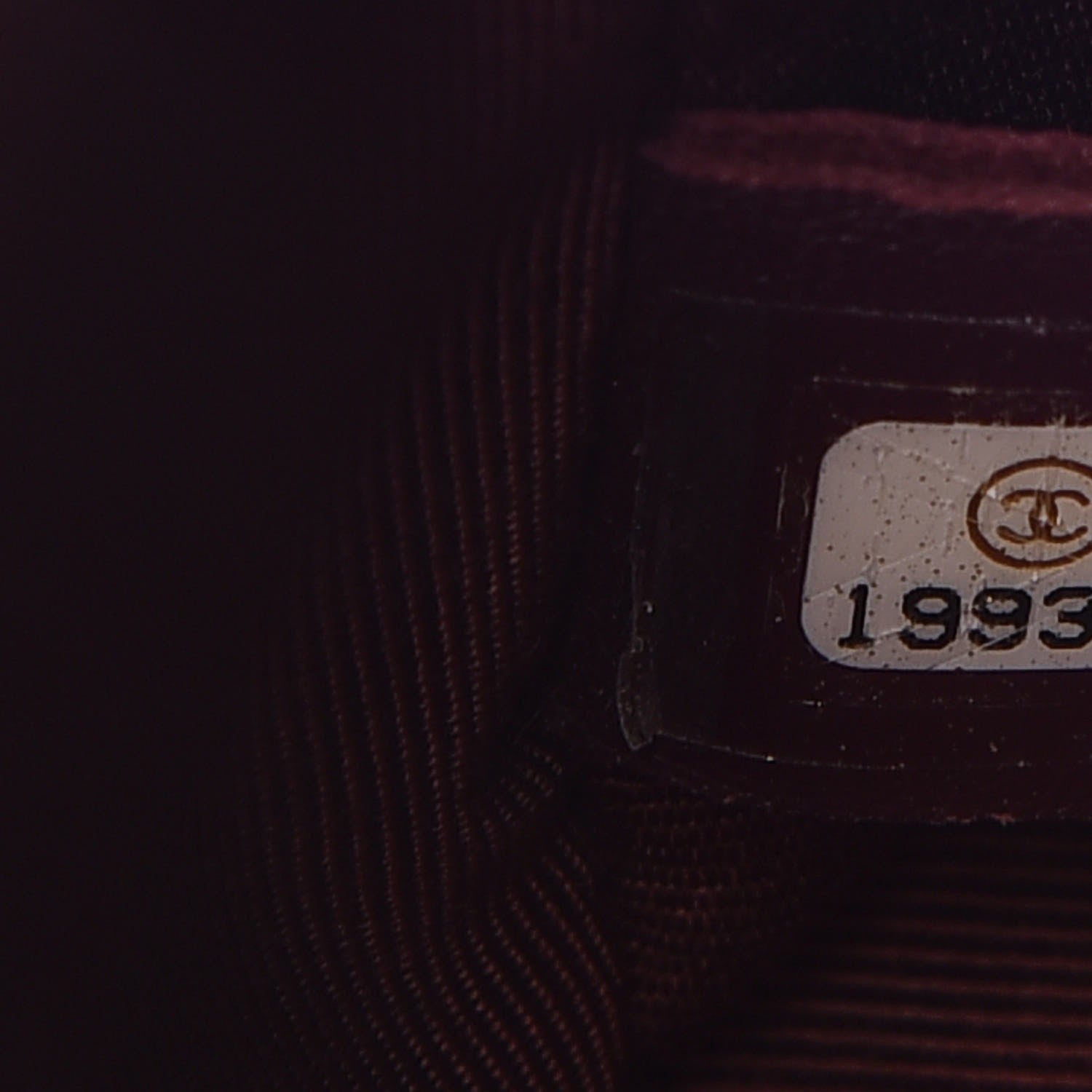 Chanel Calfskin Chevron Quilted Medium Boy Flap Burgundy 7 of 7