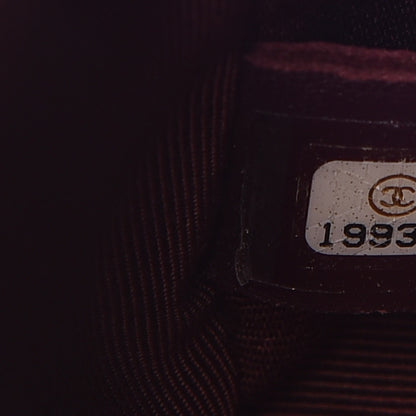 Chanel Calfskin Chevron Quilted Medium Boy Flap Burgundy 7 of 7