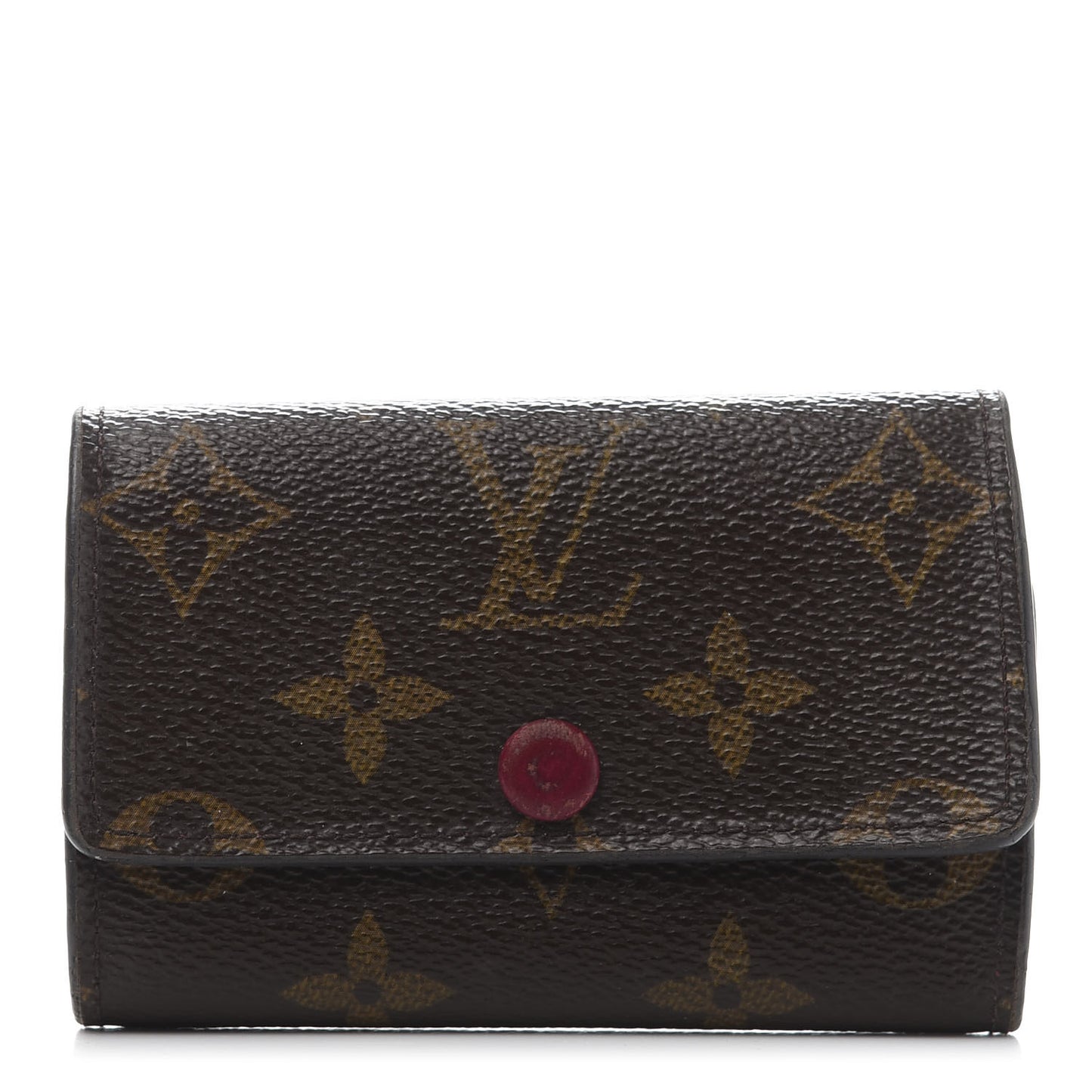 Monogram 6 Key Multicles Holder Fuchsia