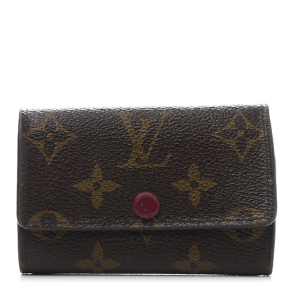 Louis Vuitton Monogram 6 Key Multicles Holder Fuchsia 1 of 10