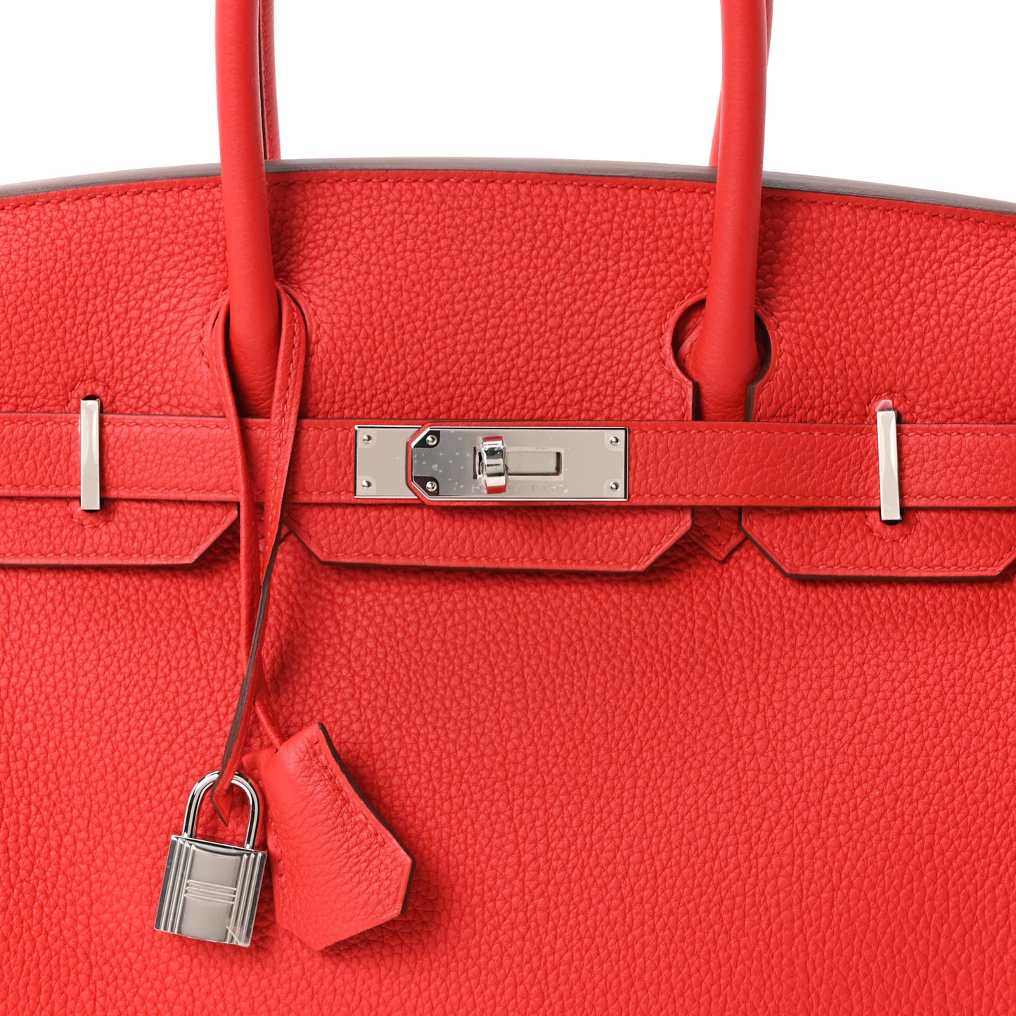 Togo Birkin 30 Rouge Radieux